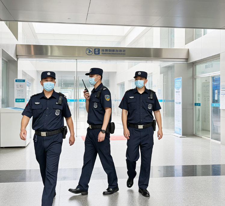 智能安检门+手持式金属探测仪双检（2023年累计拦截管制器具16件）<br />
医患纠纷调解组24小时值守（年均处理冲突事件超200起）<br />
生命通道雷达监测系统（占道报警响应＜10秒）