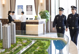 售楼处形象岗保安外包服务｜上海中城卫保安公司
