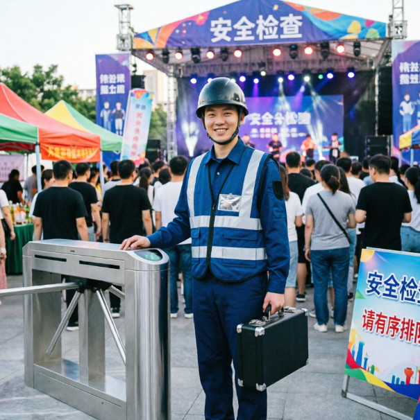 地铁闸机、园区门禁、活动检票口……你刷码通过的那几秒钟，背后有一套严谨的安保操作流程。中城卫的匝机安保服务，就是把“机器验证”与“人工复核”结合起来，筑起第一道精准防线。